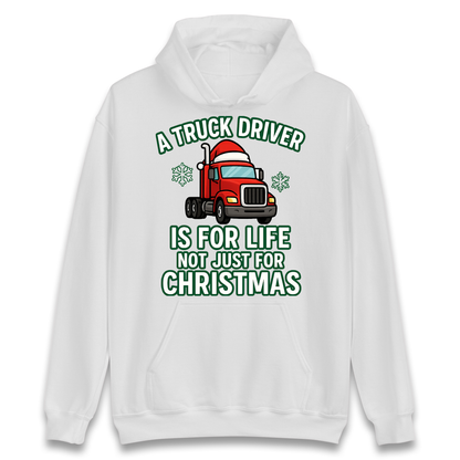 Truck Driver Christmas Hoodie