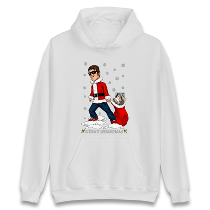 Liam Gallagher Christmas Santa Hoodie