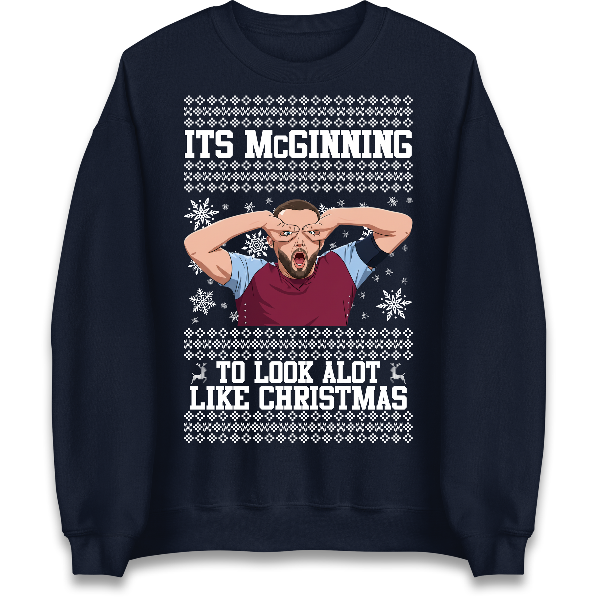 John McGinn Christmas Jumper