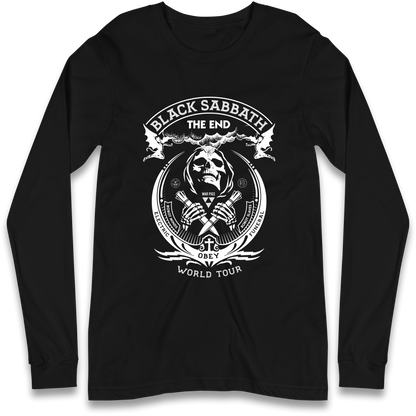 Black Sabbath The End World Tour Long Sleeve Shirt