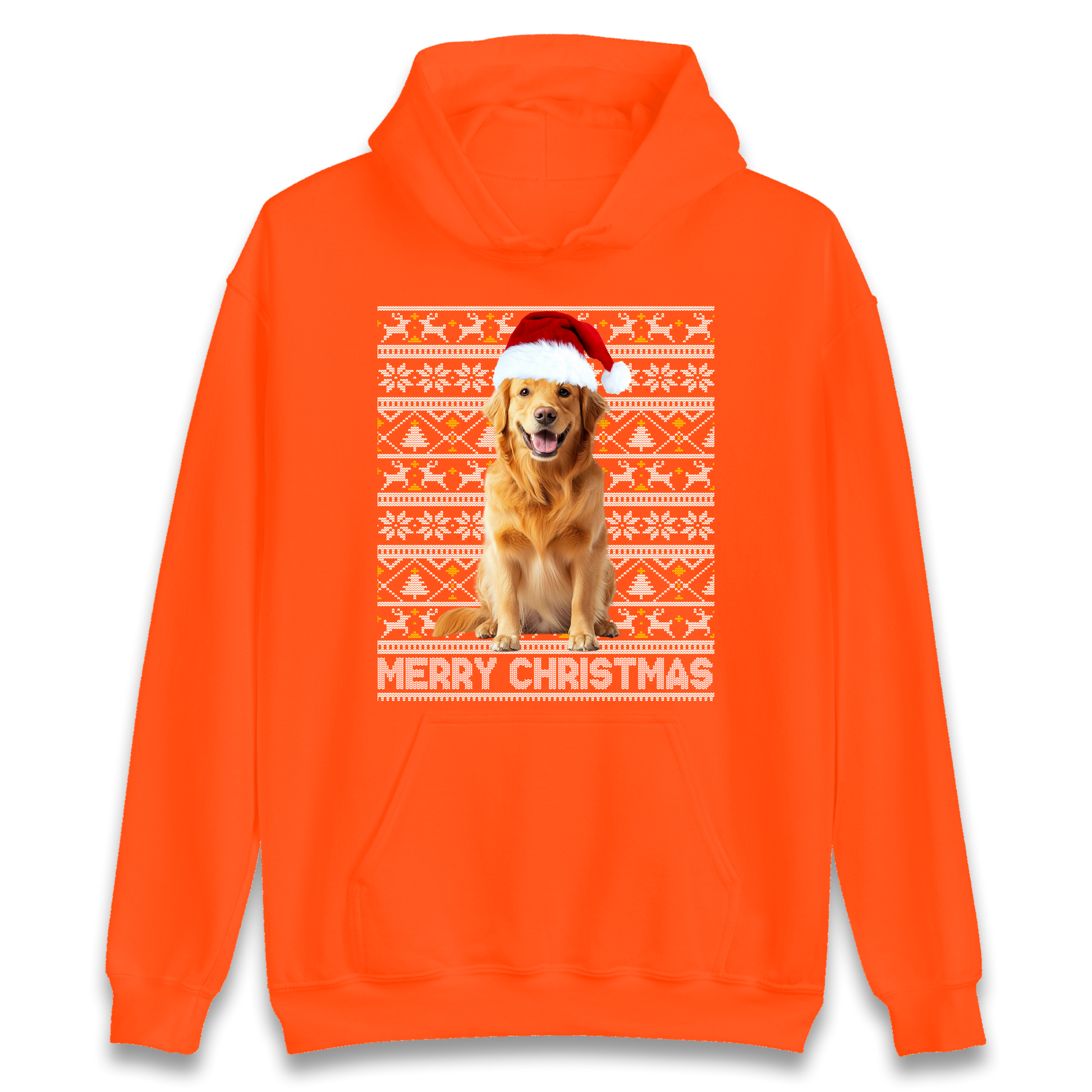 Merry Christmas Dog Hoodie
