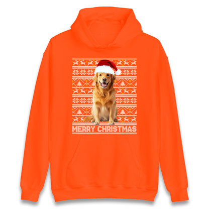 Merry Christmas Dog Hoodie