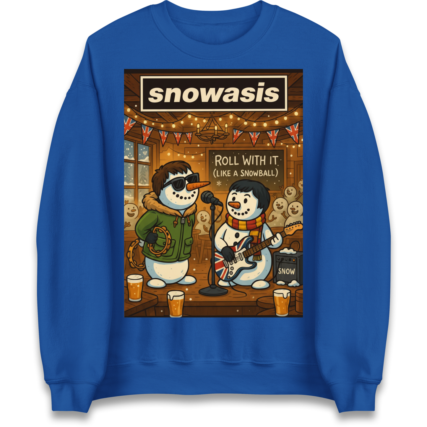 Snowasis Roll Christmas Jumper