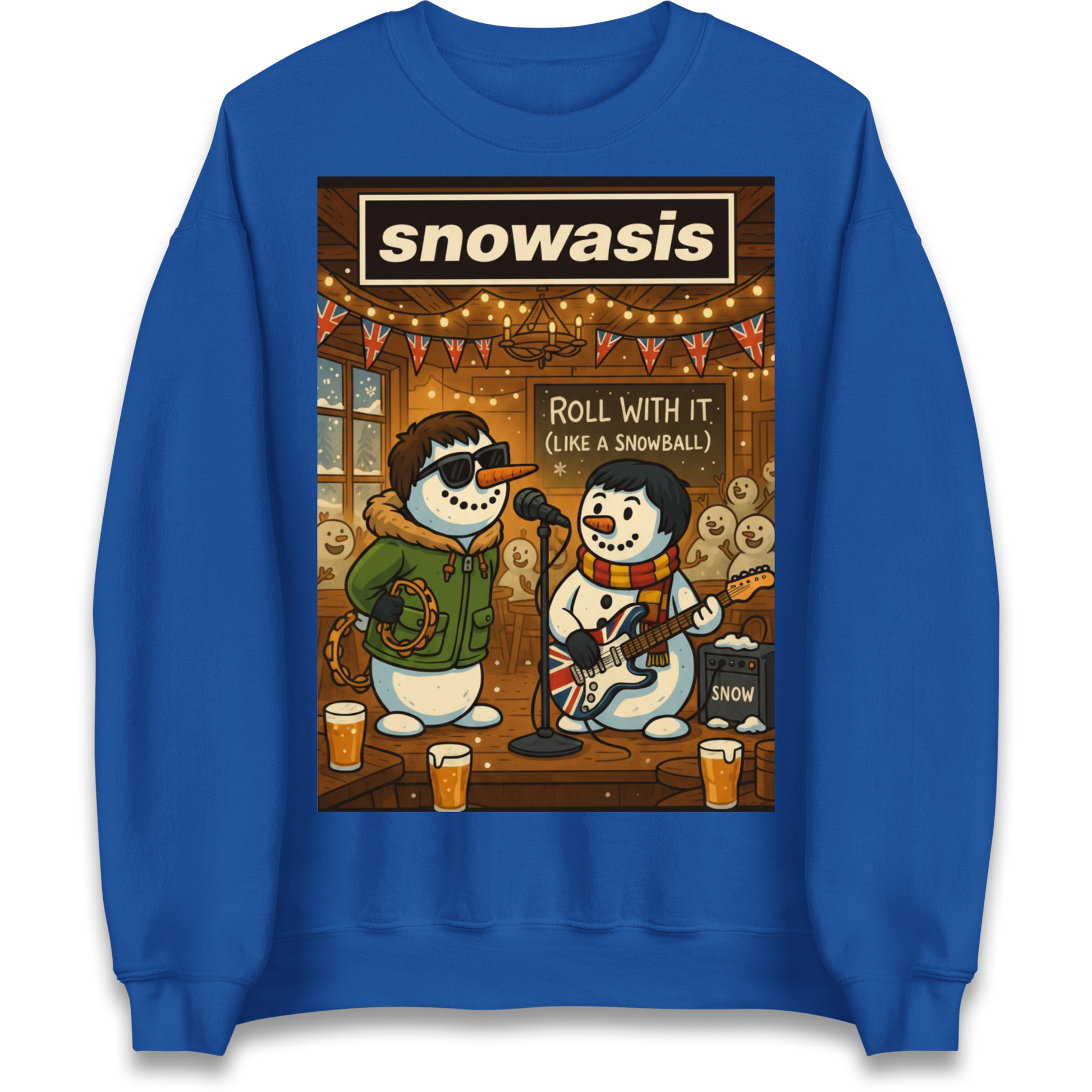 Snowasis Roll Christmas Jumper