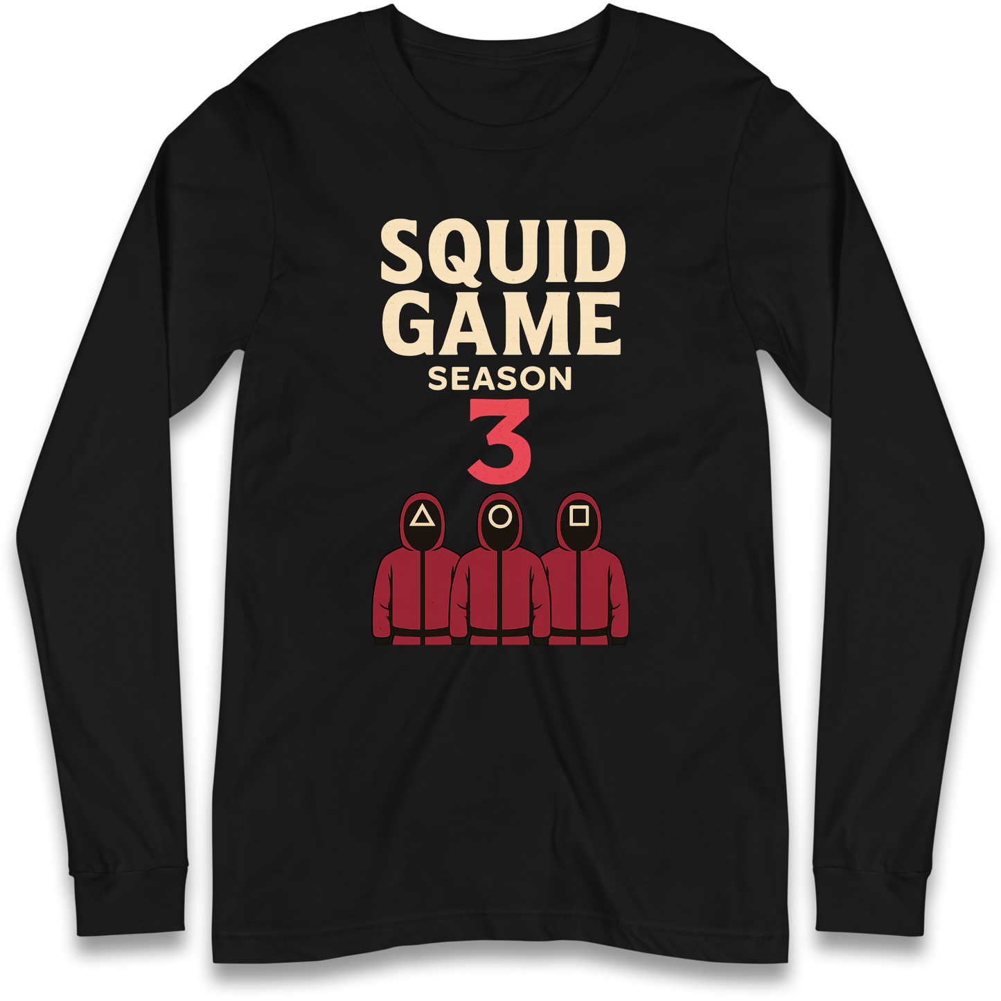 Squid Games Season 3 Longsleeve T Shirt
