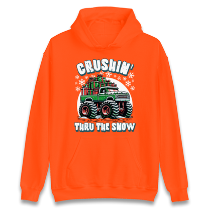 Crushin Thru The Snow Hoodie