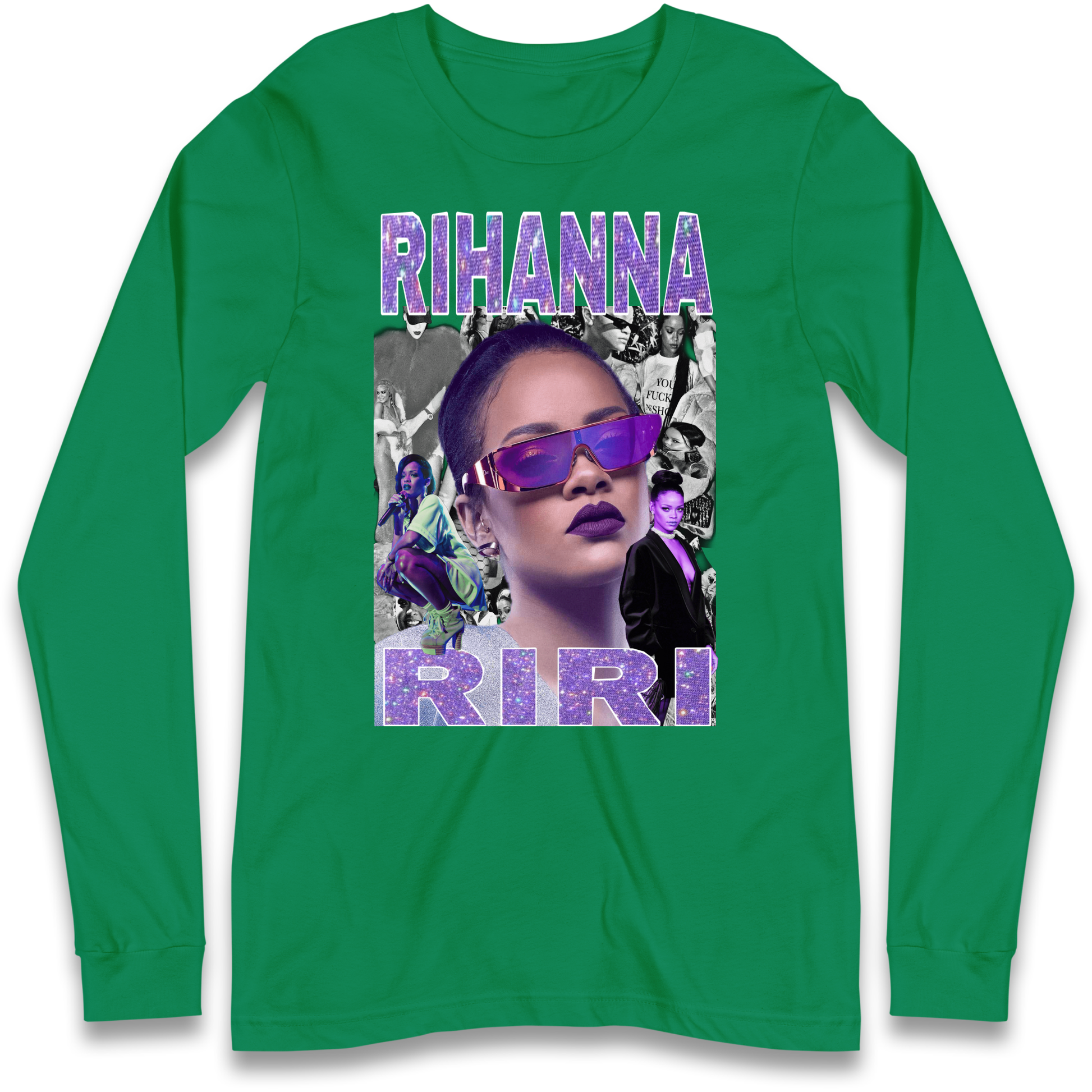 Rihanna Riri Bootleg Longsleeve T Shirt 