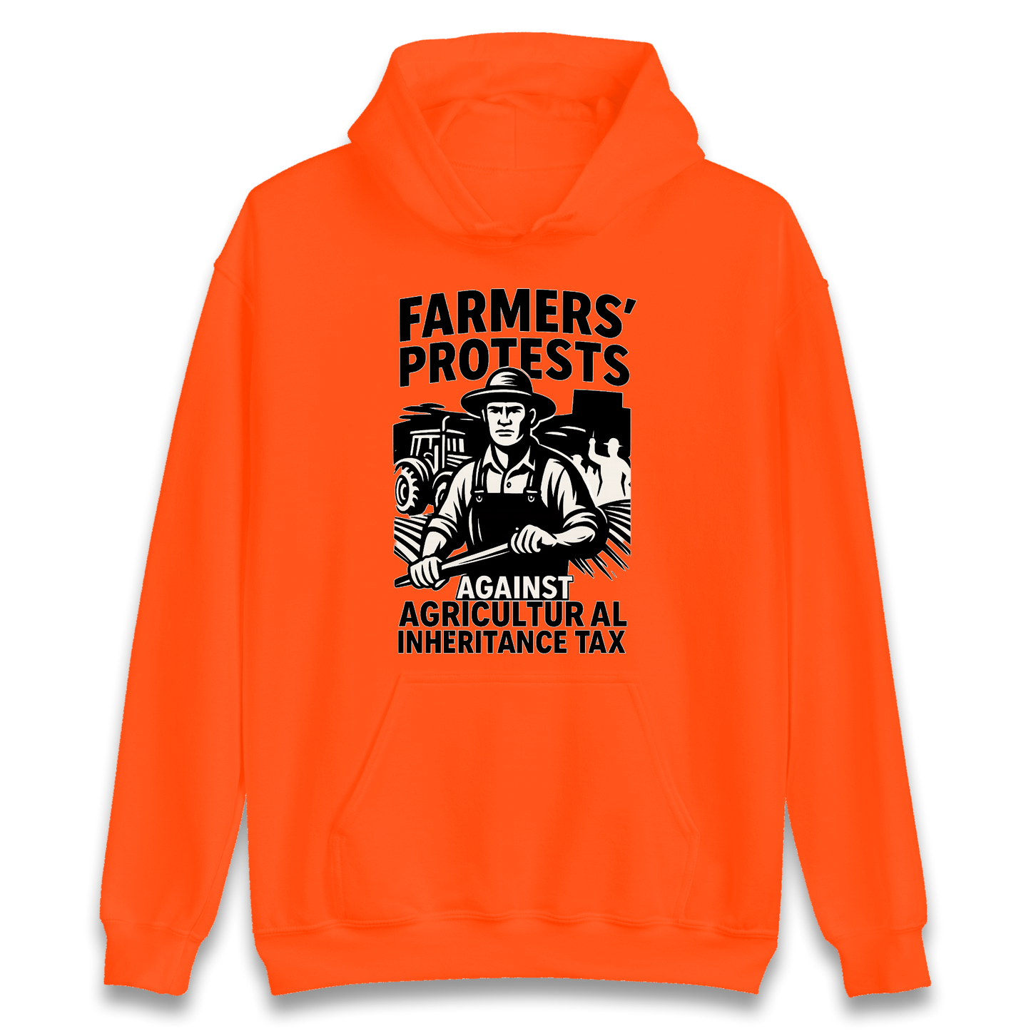 Farmers’ Protests Against Agricultural Inheritance Tax Hoodie