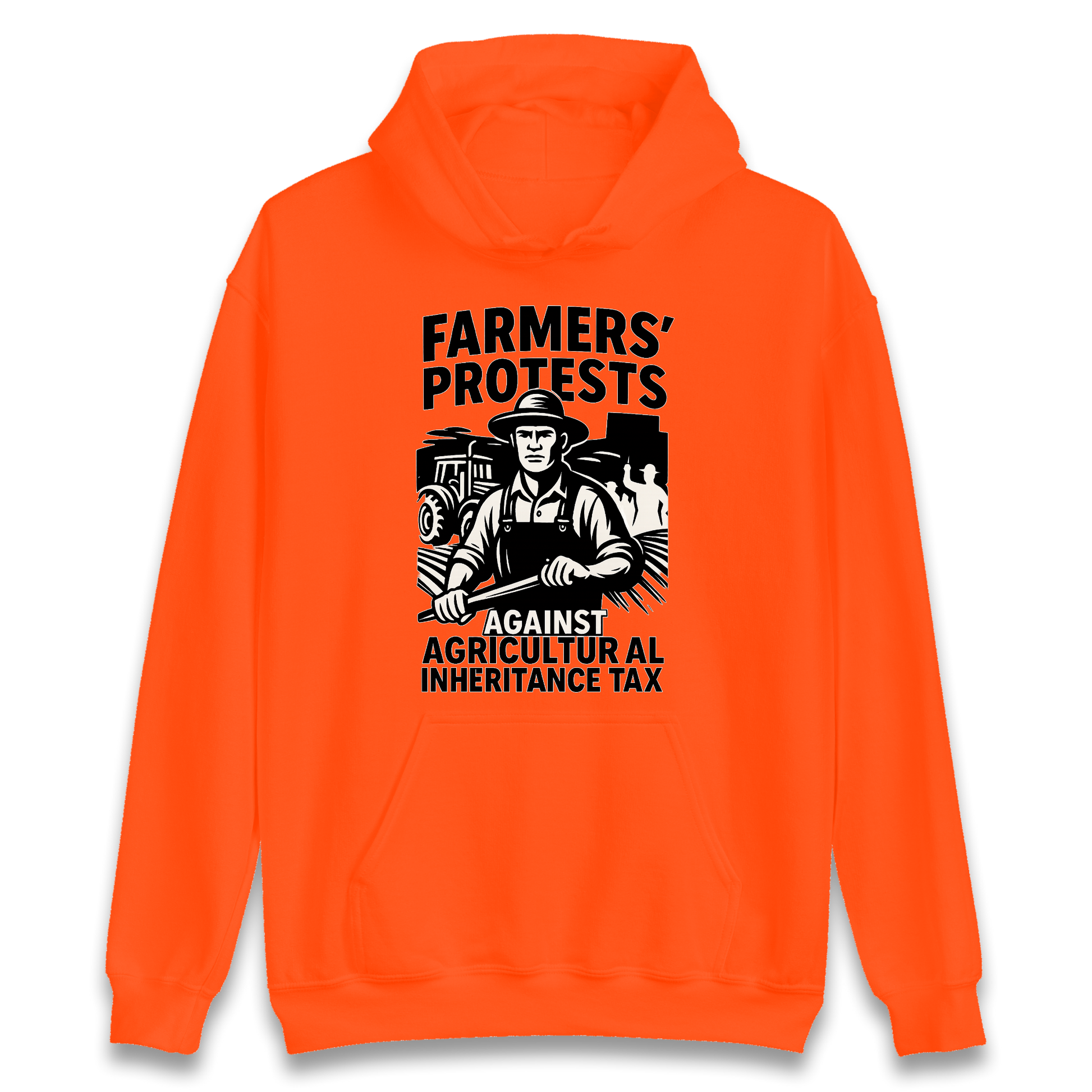 Farmers’ Protests Against Agricultural Inheritance Tax Hoodie