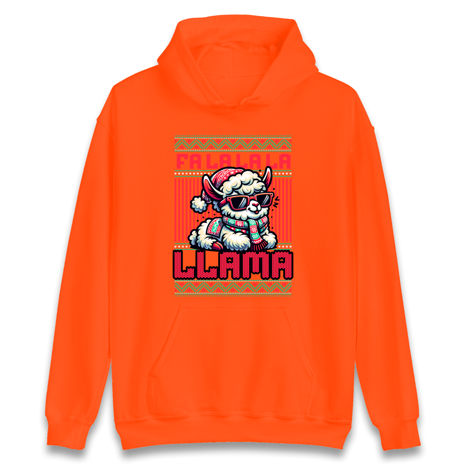 FA LA LA LA LLAMA Hoodie