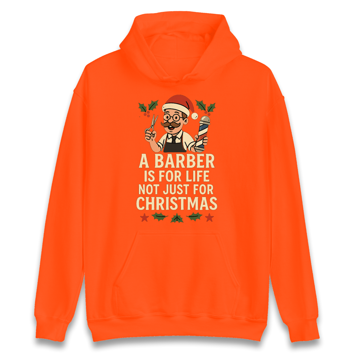 Barber Christmas Hoodie