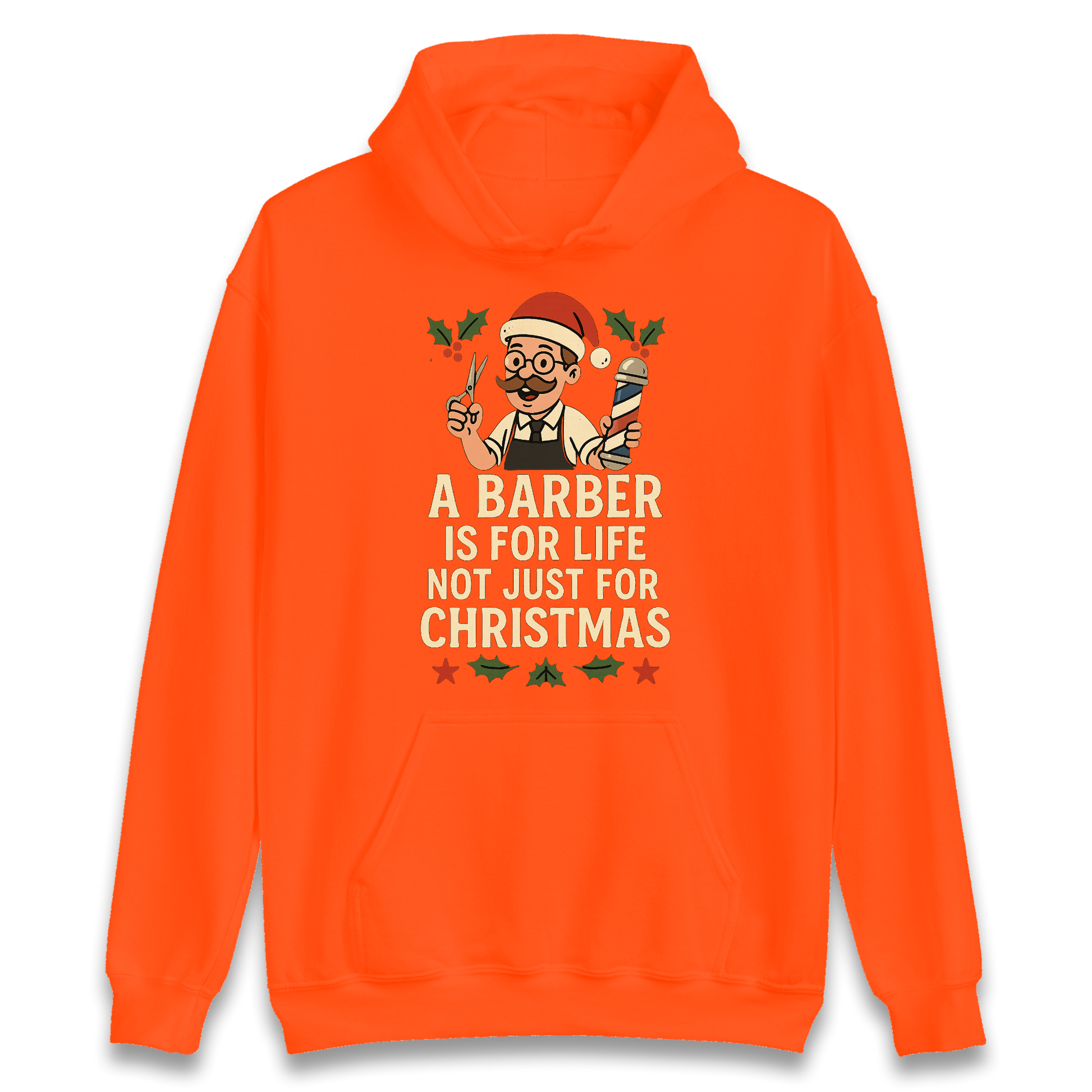Barber Christmas Hoodie