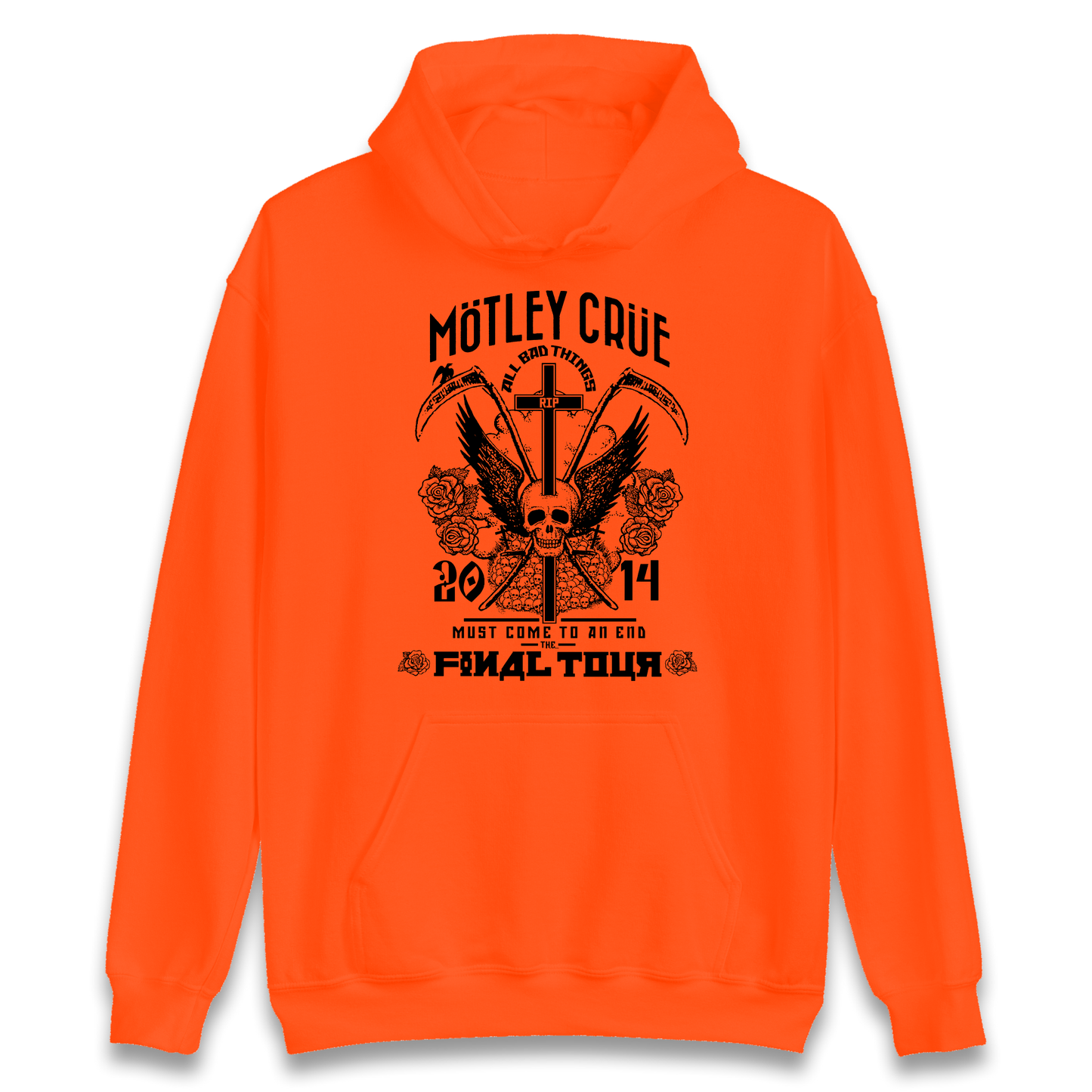 Motley Crue All Bad Things Hoodie