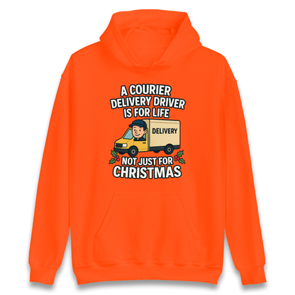 Courier Delivery Driver Christmas Hoodie