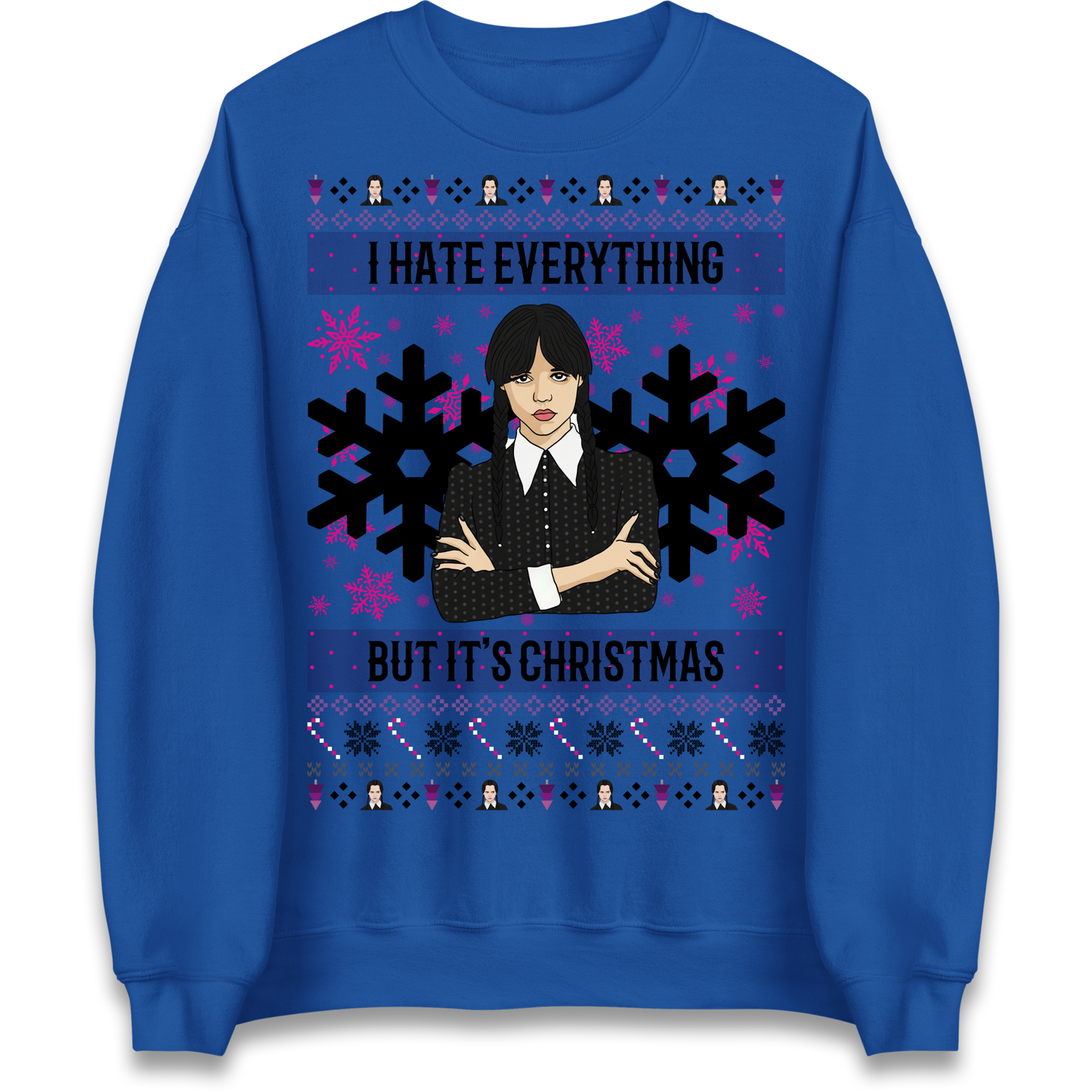 Wednesday addams Christmas Jumper