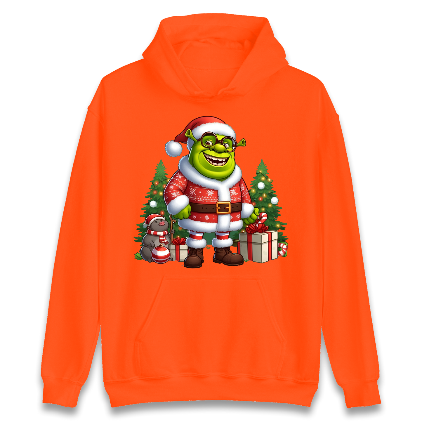 Shrek Santa Claus Presents Hoodie