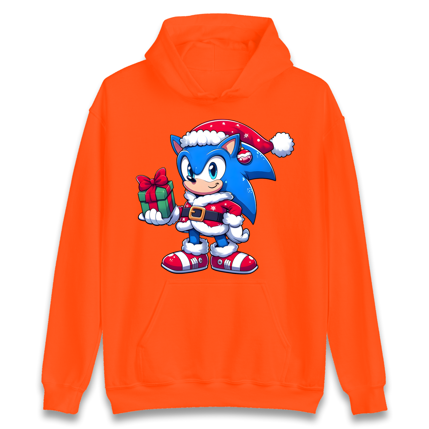 Sonic The Hedgehog Santa Hoodie