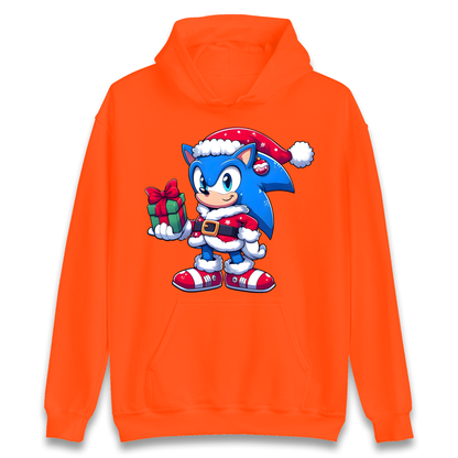 Sonic The Hedgehog Santa Hoodie