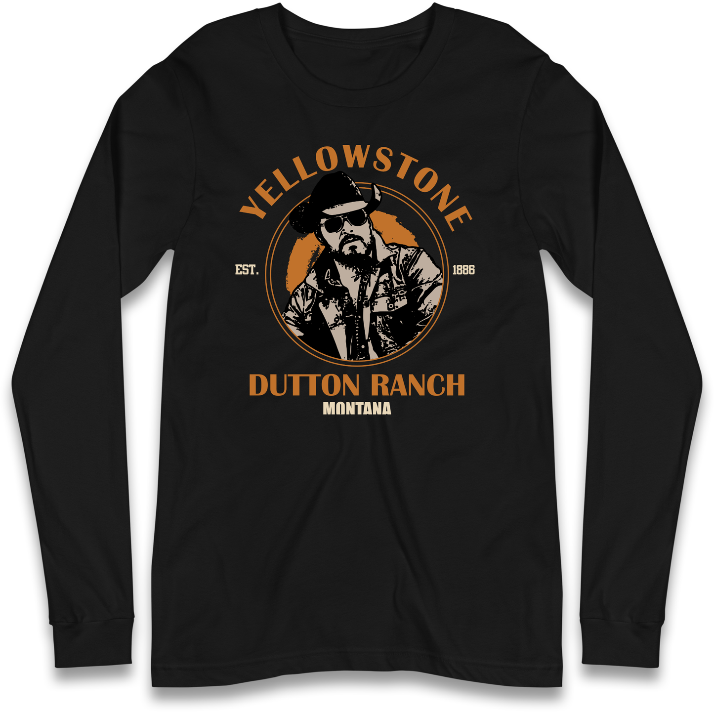Yellowstone Dutton Ranch Montana Longsleeve T Shirt 