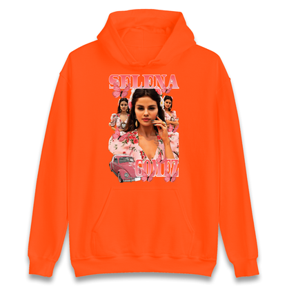 Selena Gomez Pink Hoodie