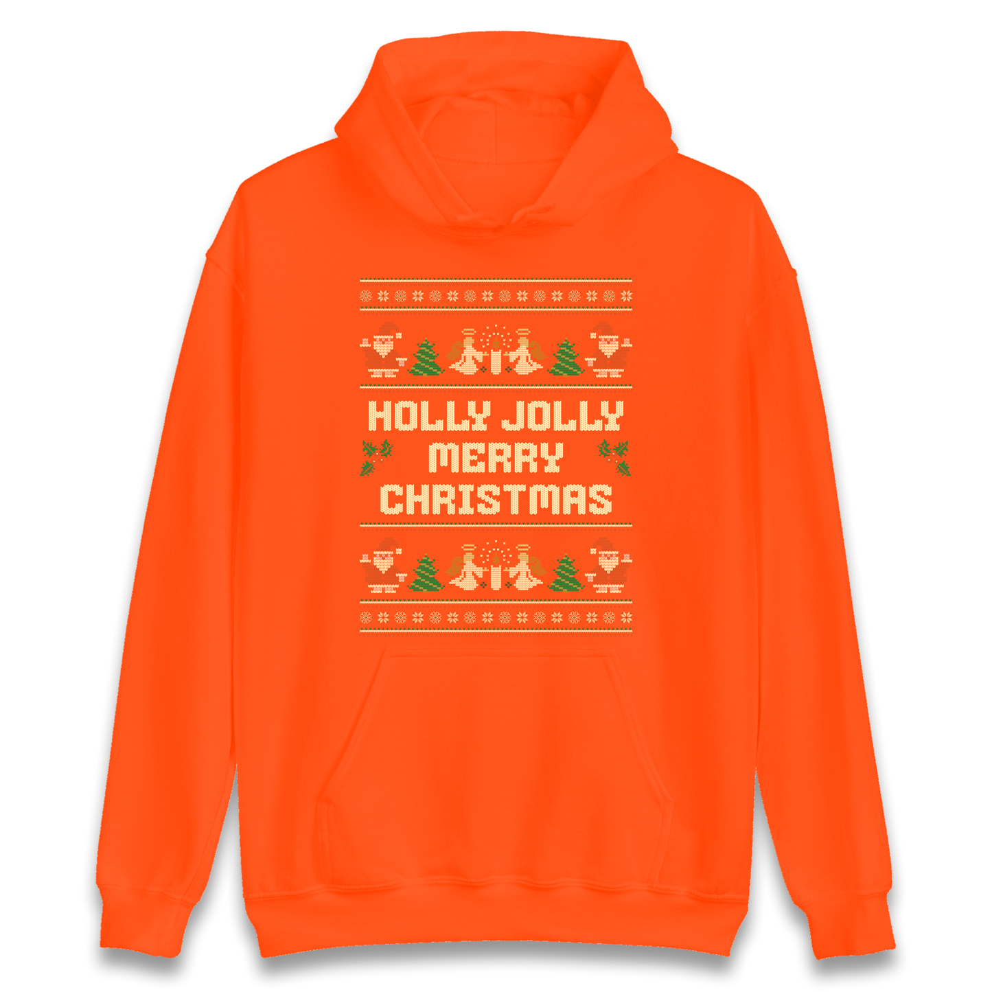 Holly Jolly Merry Christmas Hoodie