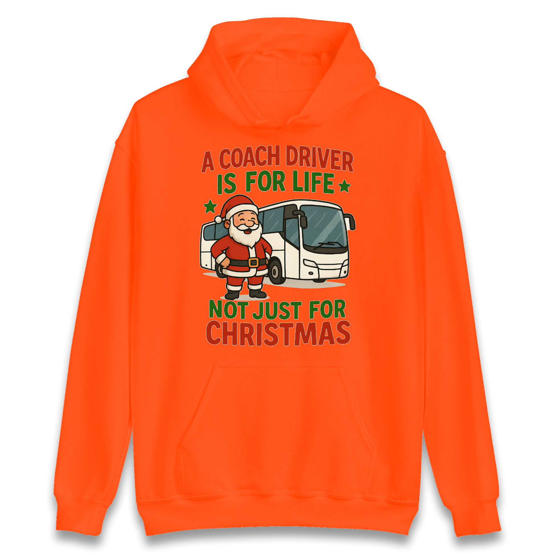 Coach Driver Christmas Hoodie