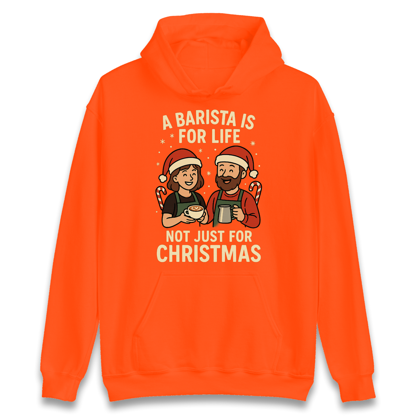 Barista Christmas Hoodie
