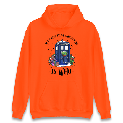 Dr Who Christmas Hoodie