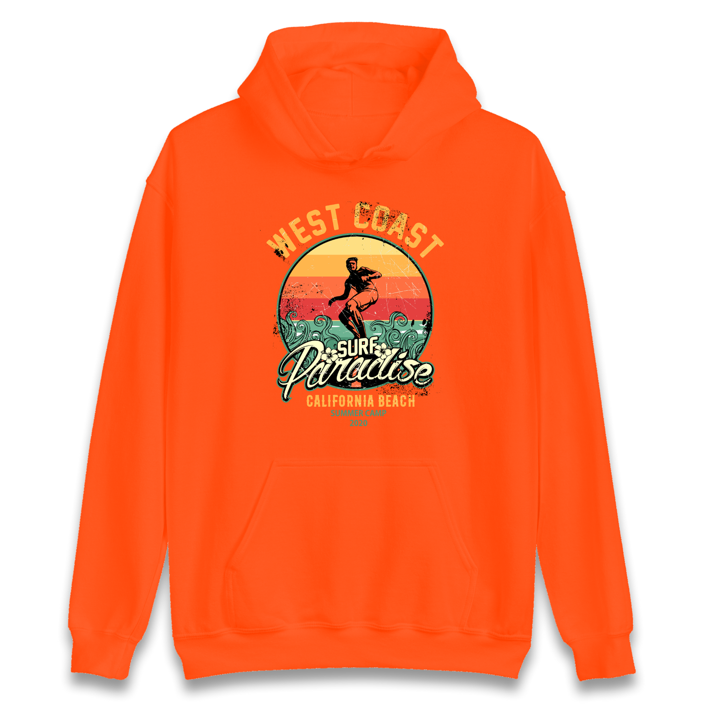 West Coast Surf Paradise Hoodie