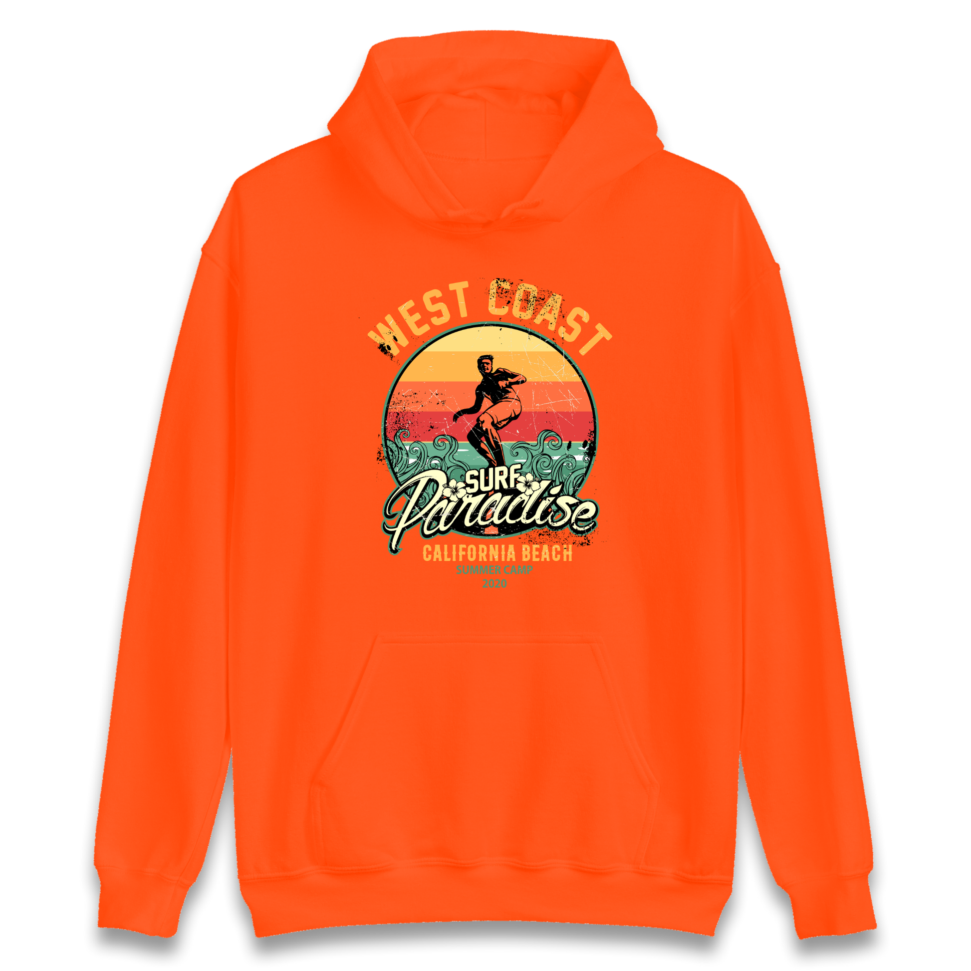 West Coast Surf Paradise Hoodie