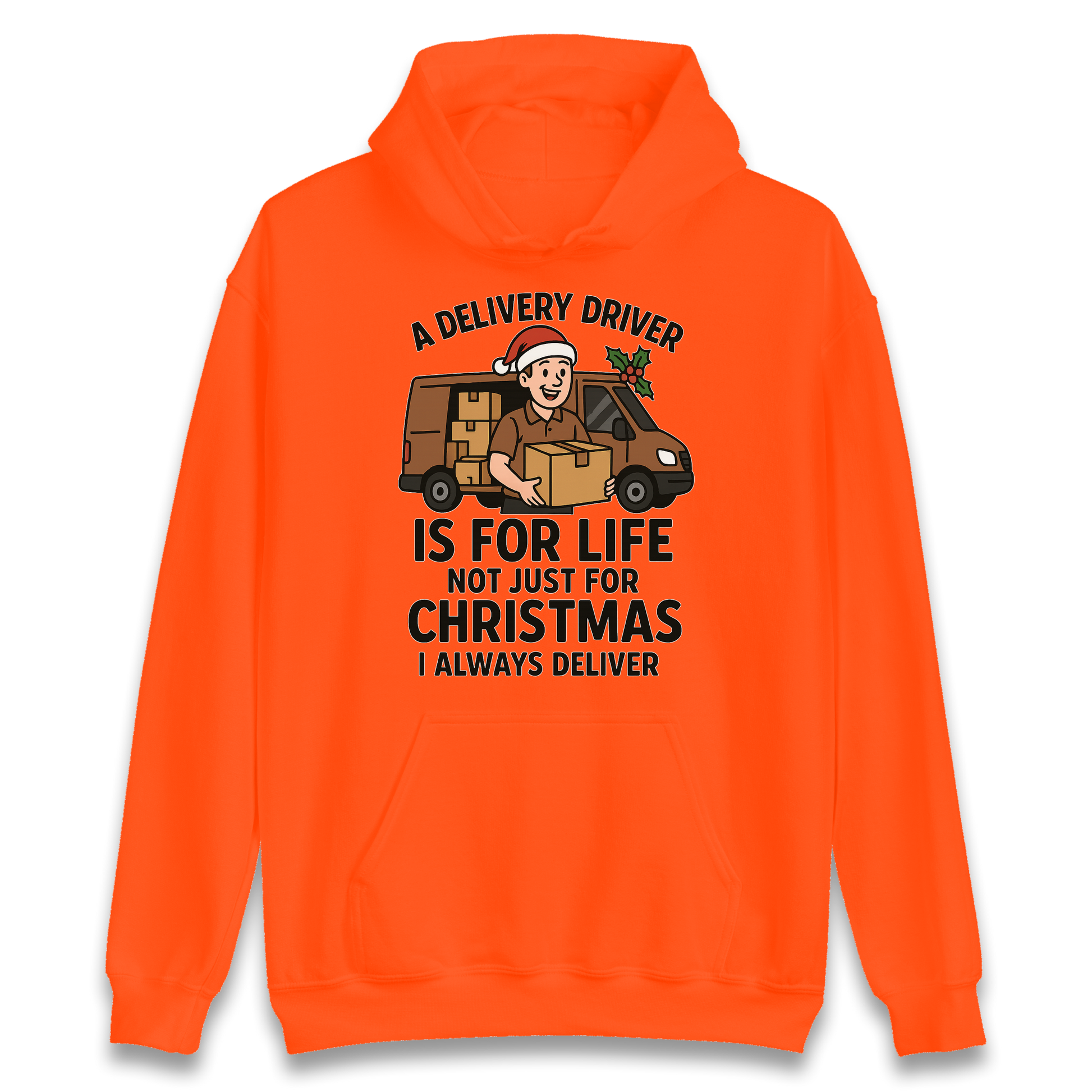 Delivery Driver Christmas Hoodie