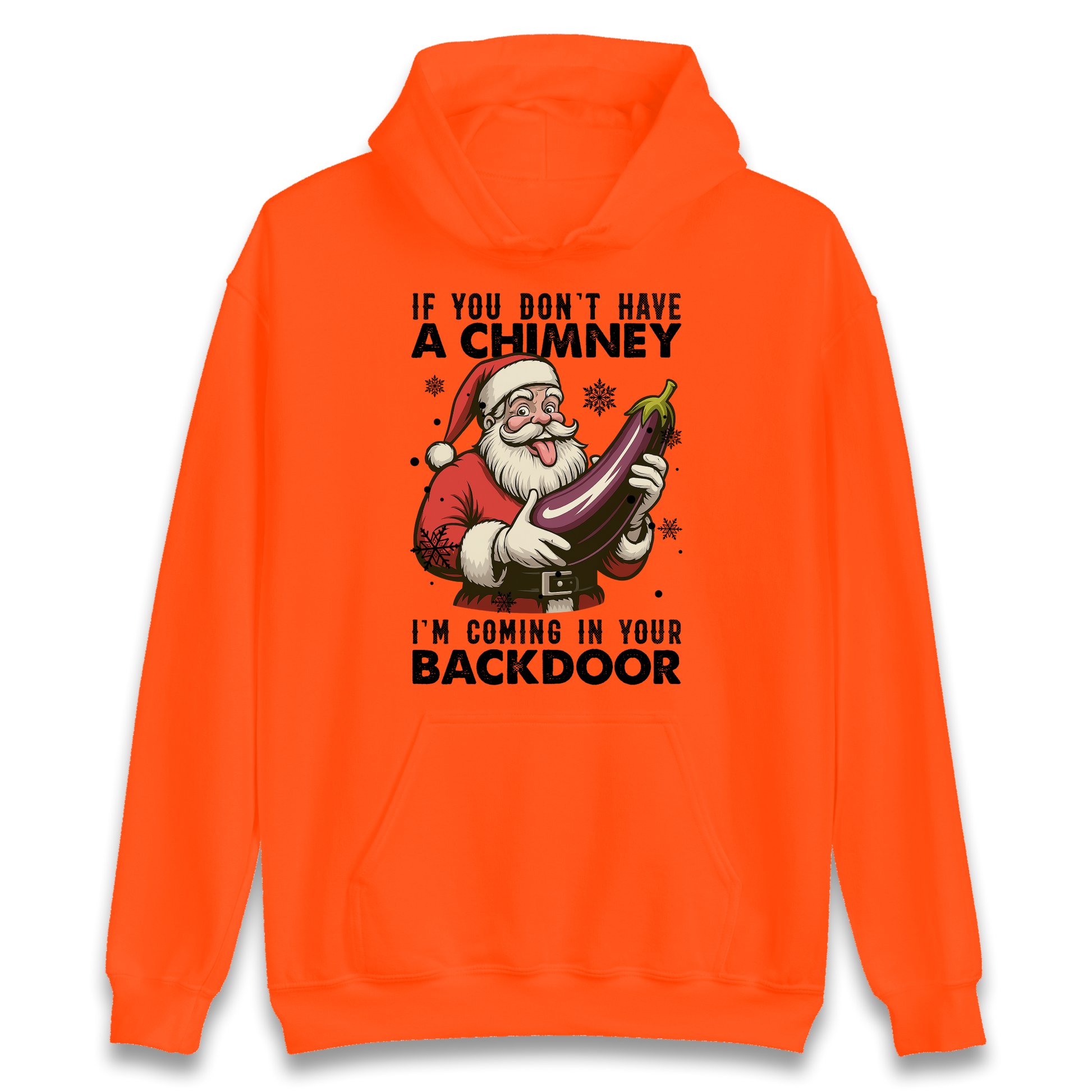 Santa Back Door Hoodie