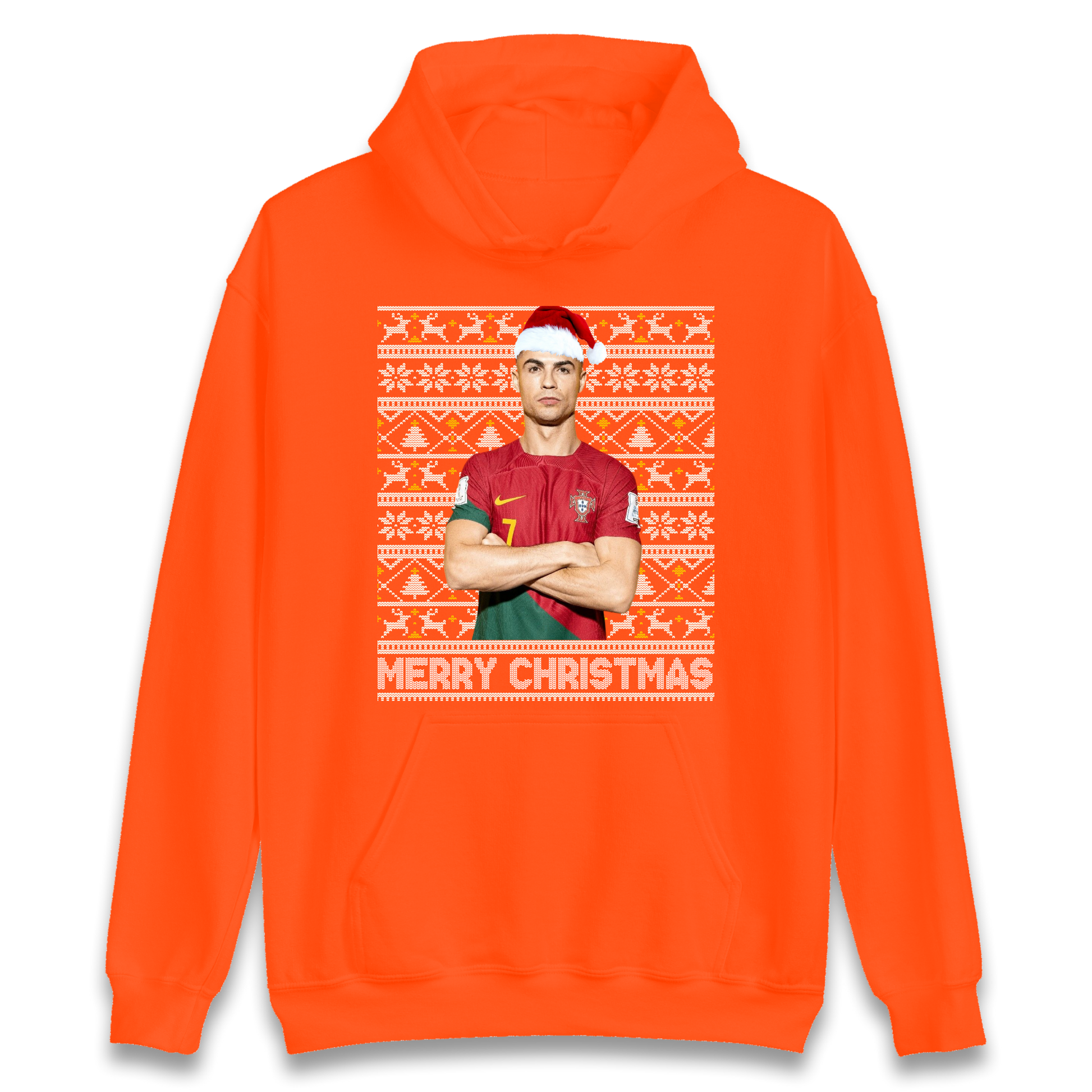 Merry Christmas Ronaldo Hoodie