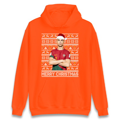 Merry Christmas Ronaldo Hoodie