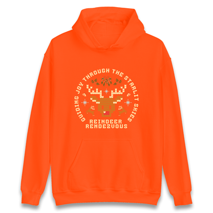 Reindeer Rendezvous Christmas Hoodie