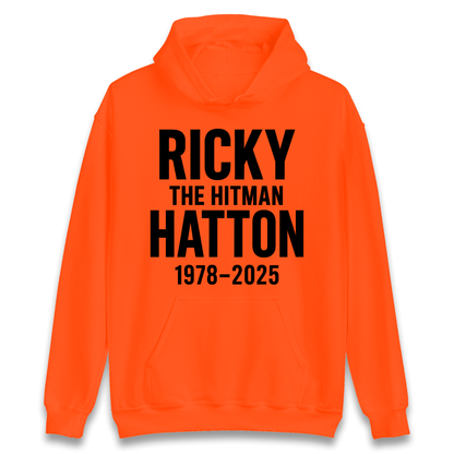 Ricky The Hitman Hatton 1978 2025 Hoodie