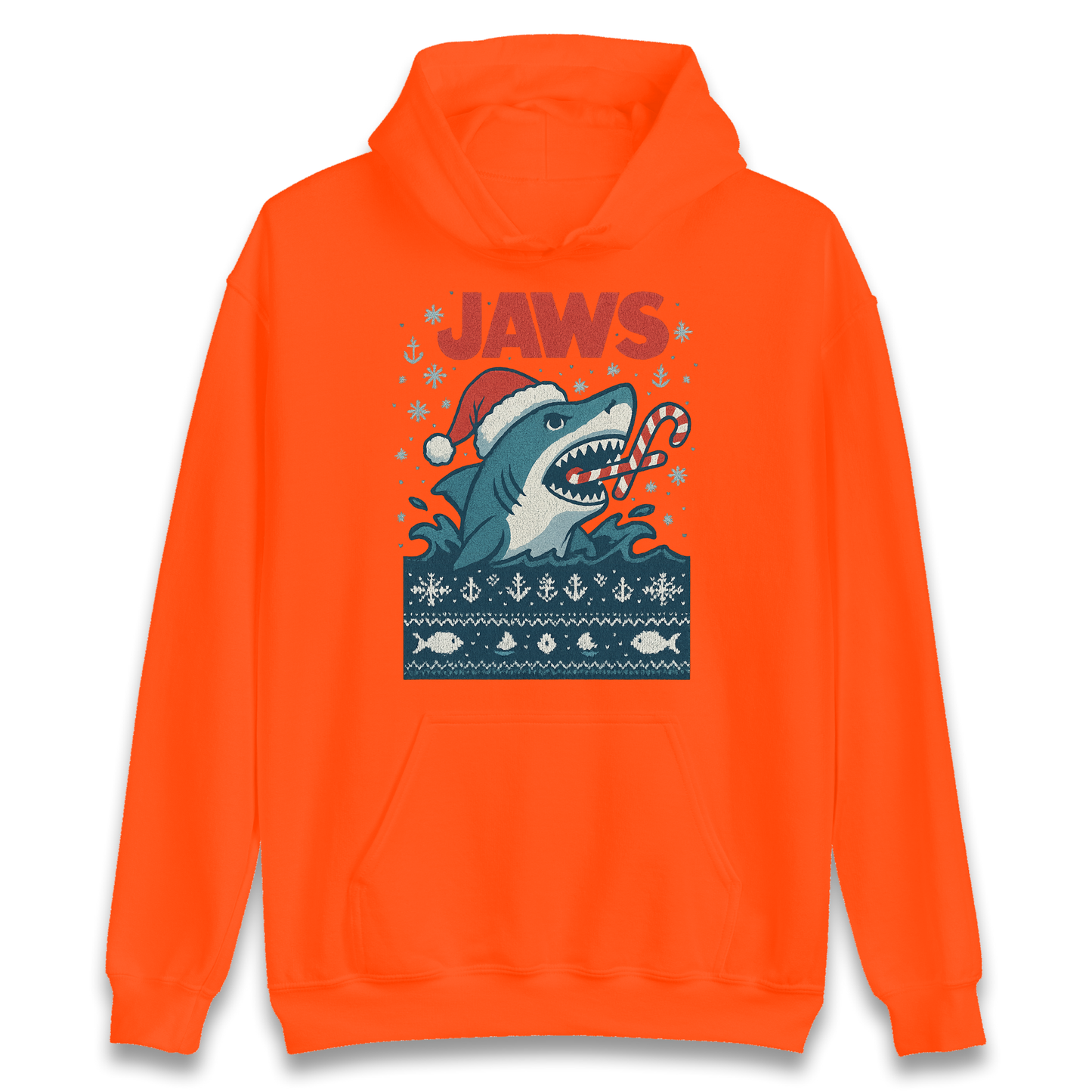 Jaws Christmas Hoodie
