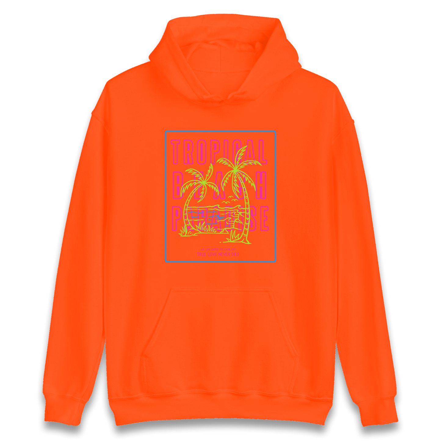 Tropical Beach Paradise Hoodie