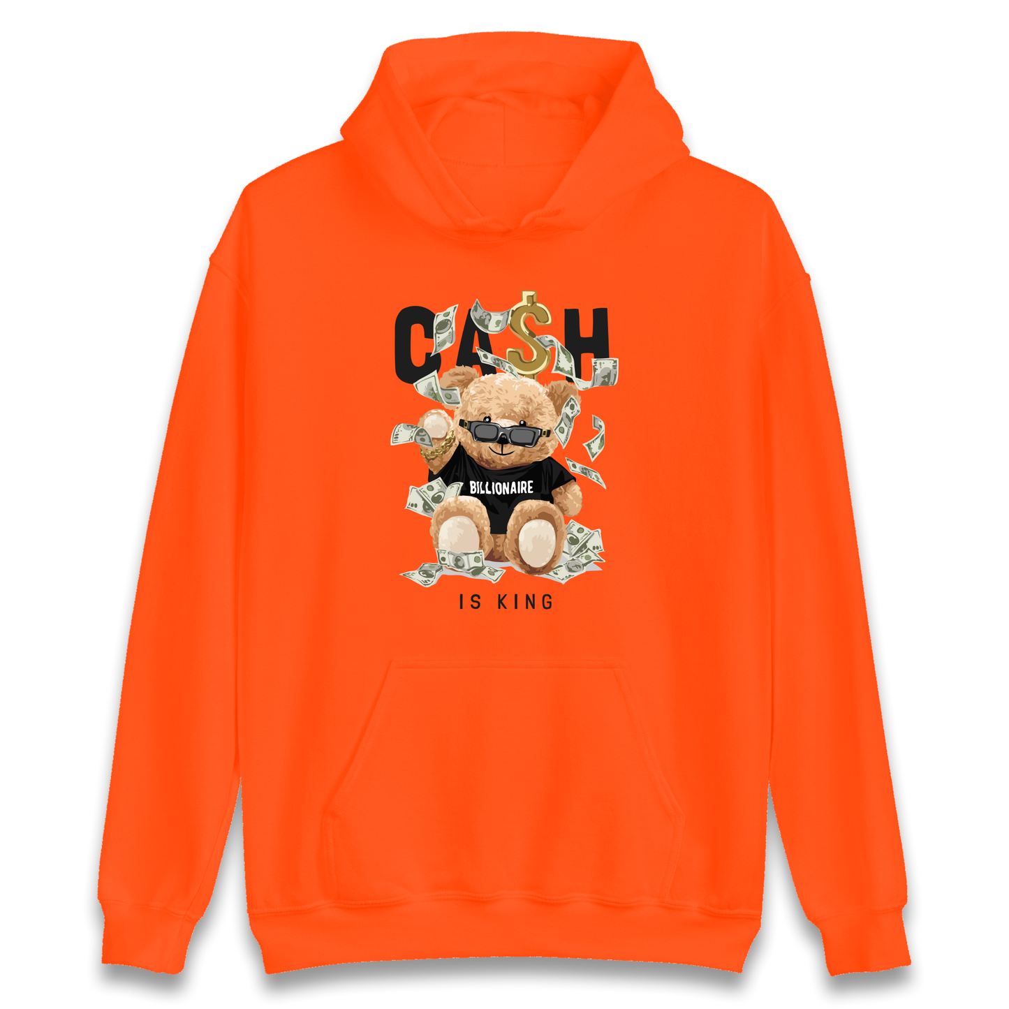 Teddy Bear Billionaire Streetwear Hoodie