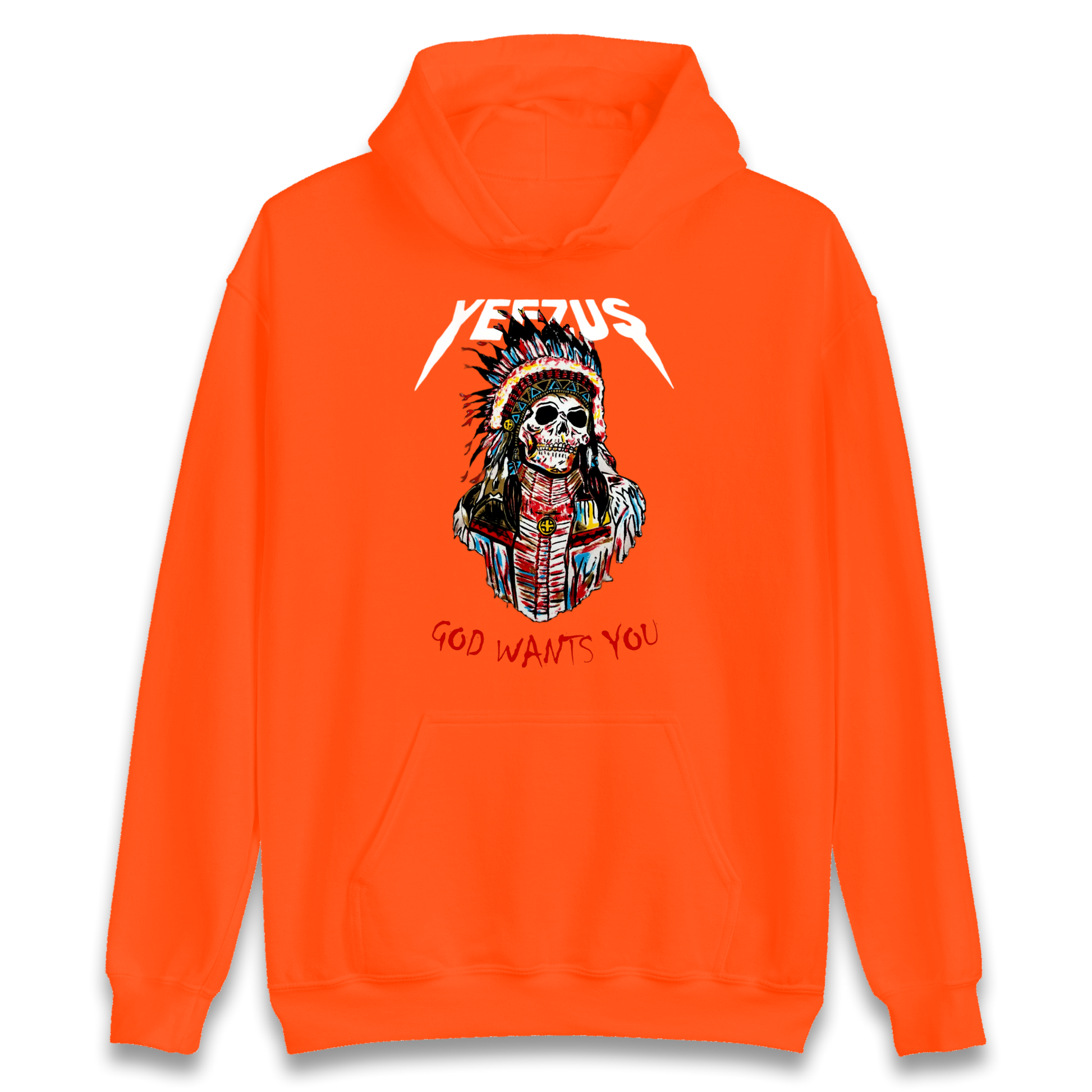 Yeezus God Wants You Hoodie