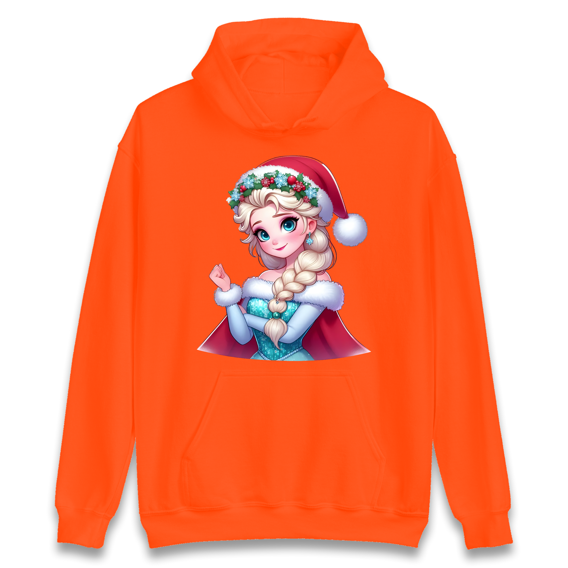 Elsa Frozen Santa Hoodie