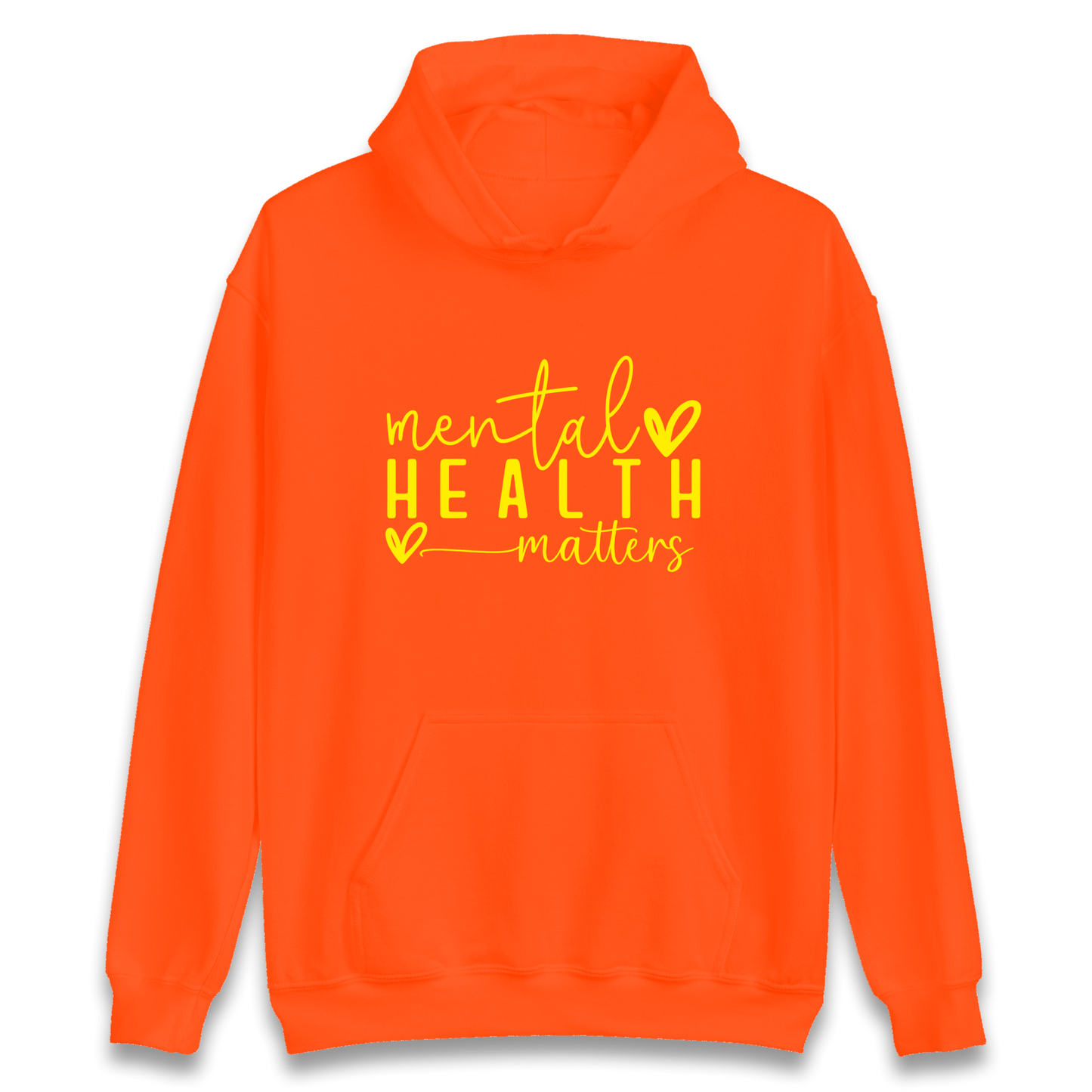 Yellow Mental Health Hoodie