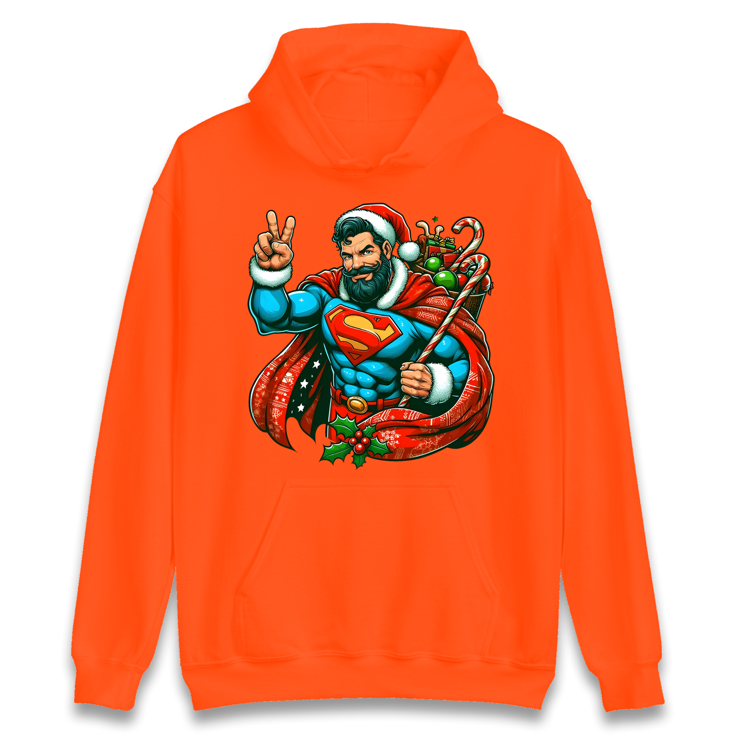 Superman Santa Hoodie