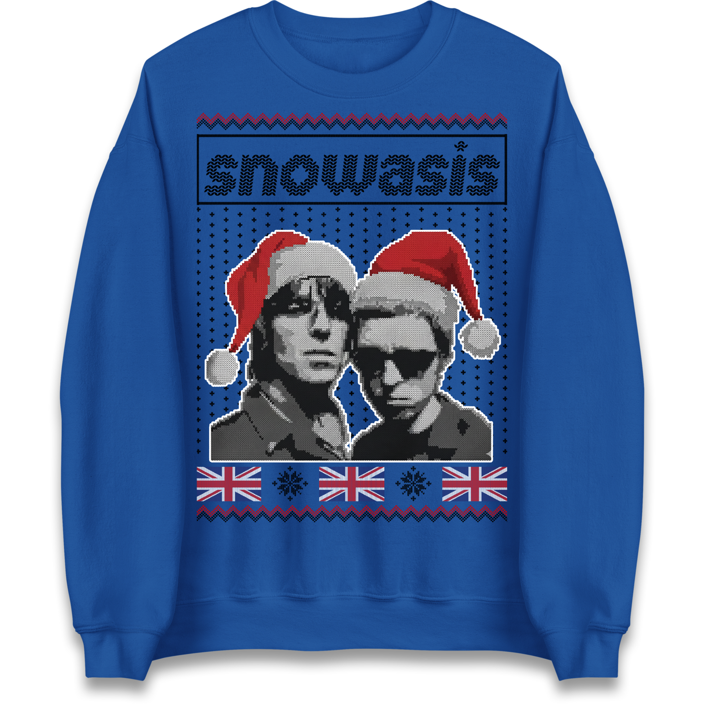 Snowasis Union Jack Christmas Jumper