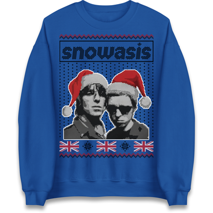Snowasis Union Jack Christmas Jumper