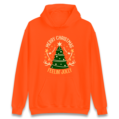 Merry Christmas Feeling Jolly Christmas Hoodie