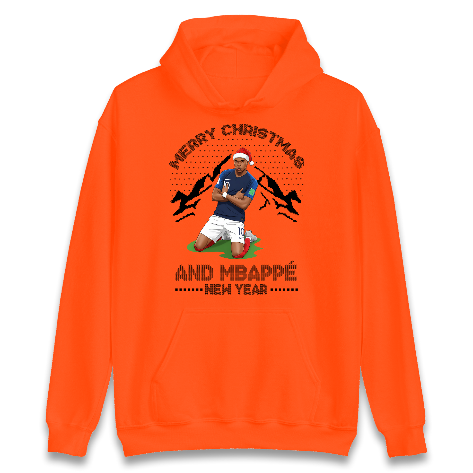 Mbappe Christmas Hoodie