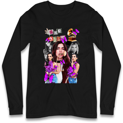 Dua Lipa Butterflies Longsleeve T Shirt