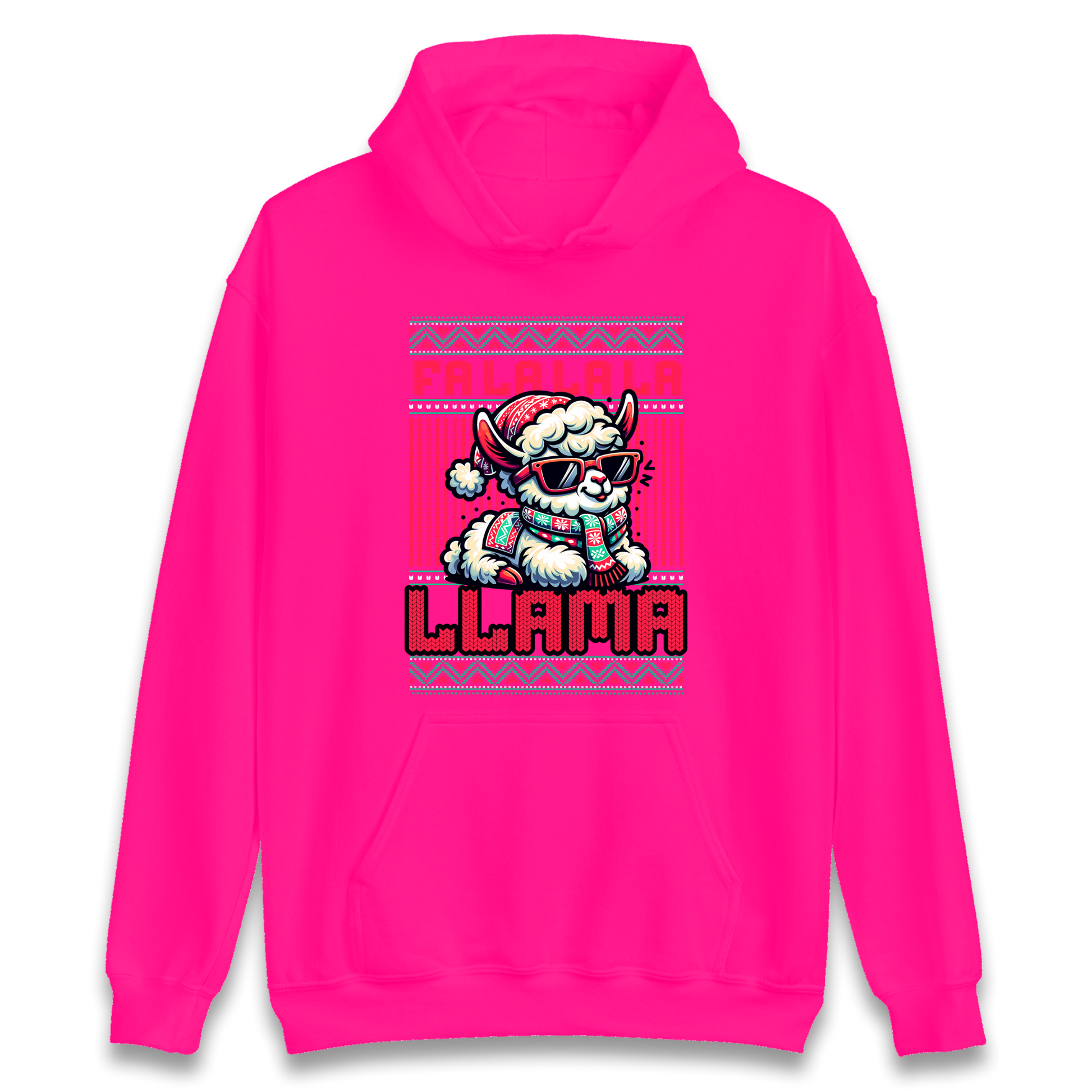 FA LA LA LA LLAMA Hoodie