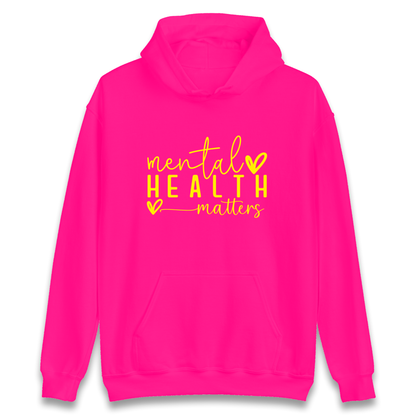 Yellow Mental Health Hoodie